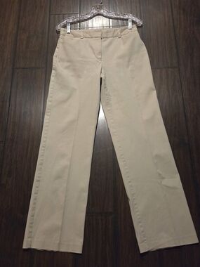 Van Heusen Khaki Straight-Leg Women's Dress Pants